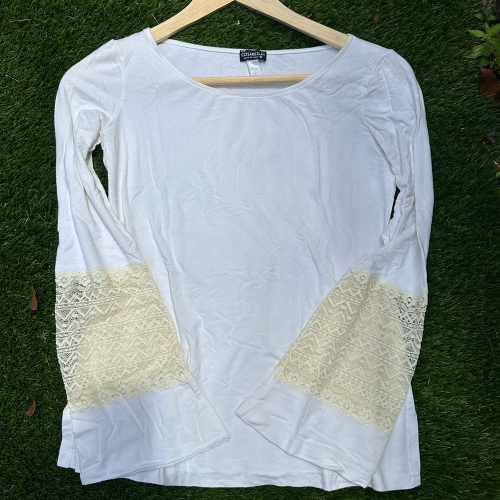 Cosabella White Pajama Set